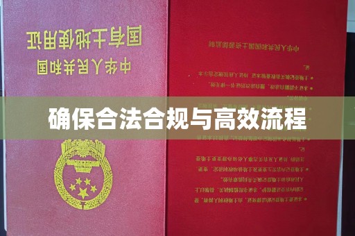 东坑确保合法合规与高效流程