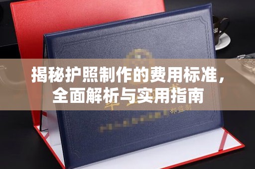东坑揭秘护照制作的费用标准，全面解析与实用指南