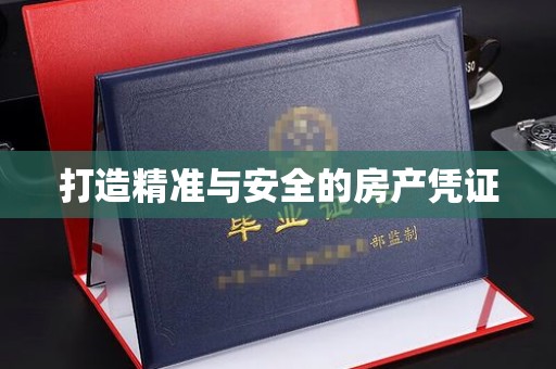 东坑打造精准与安全的房产凭证
